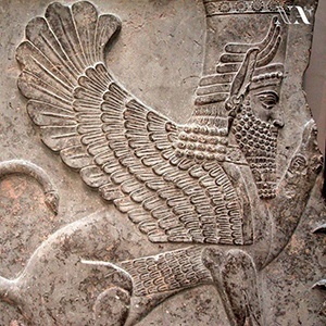 Крылатые боги Месопотамии